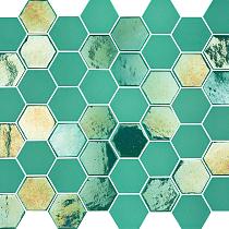 Valencia Recycled glass Turquoise 27,8x32,5xcm