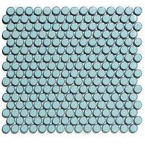 Venice Pennyround Blue Grey Edge  31,5x29,4xcm