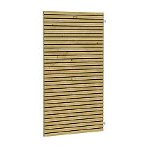 Tuindeur Elan 100 Excellent op verstelbaar stalen frame, 100 x 180 cm, groen geïmpregneerd.