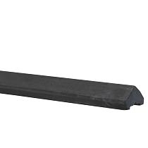Betonnen afdekkap t.b.v. betonplaten met motief 4,5 x 8,0 x 180 cm, antraciet ongecoat.