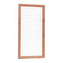 Douglas Betonijzertrellis met maas 7,5 x 7,5 cm, in raamwerk 4,5 x 7 cm, 90 x 180 cm, onbehandeld.