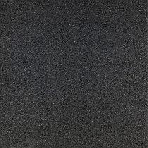 Rubbertegel 50x50x4,5 cm Zwart