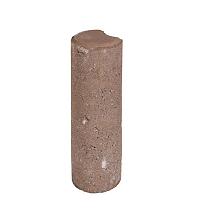 Palissaden Ø8x25 cm Bruin