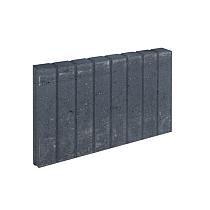 Blokjesband 6x35x50 cm Zwart