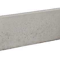 GRASKANTBAND RONDE KOP GRIJS 5X25X100CM