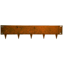 WS Stalen Borderrand Flexibel Corten 24x106 cm