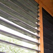 DHZ shutter framewerk, 2 stuks 165 cm t.b.v. 14 planken.