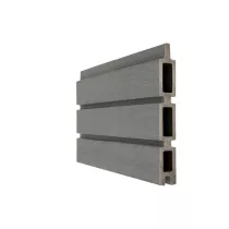 NewTechWood co-extrusie composiet Triple Rhombus schermplank, 2,1 x 15 x 180 cm, Silver Gray.