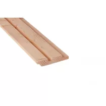 Douglas geschaafd rhombusprofiel 2,7 x 14,5 x 500 cm, onbehandeld.