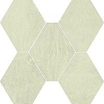 Castelvetro serie absolute esagona bianco 28,5x32