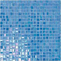 Mosaico serie perle azzurro 1,5x1,5 33x33