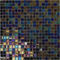 Mosaico serie perle nero 1,5x1,5 33x33