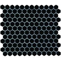 Barcelona Hexagon Black 26x30xcm