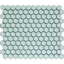 Barcelona Hexagon Soft Grey with Edge 26x30xcm