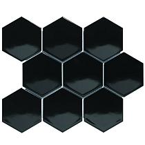 Barcelona Hexagon Black 25,6x29,6xcm