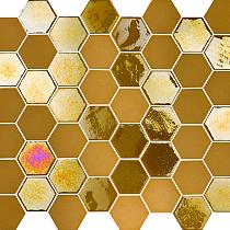 Valencia Recycled glass Mustard 27,8x32,5xcm