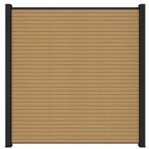 NewTechWood Co-extrusie composiet scherm Triple, 180 x 180 cm, Red Cedar.