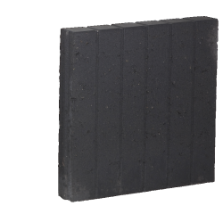 PALISSADEBAND VIERKANT ZWART 8X50X50CM