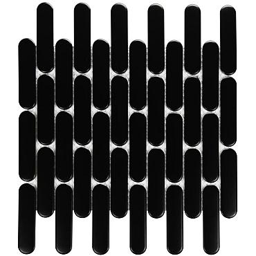 Sevilla Oval Finger Black 30x30xcm