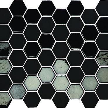 Valencia Recycled glass Black 27,8x32,5xcm