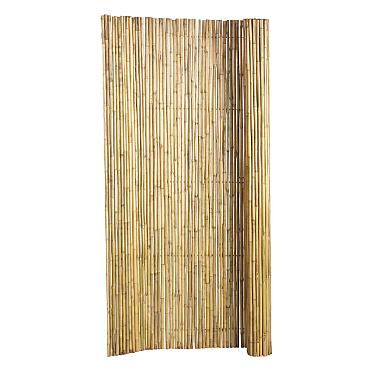 Bamboescherm op rol 180x180 cm, gelakt