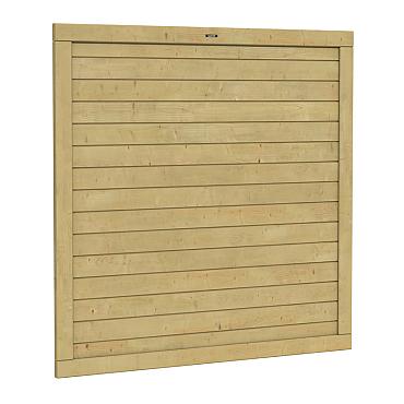 Tuinscherm Basic 180 Excellent, 180 x 180 cm.