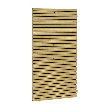 Tuindeur Elan 100 Excellent op verstelbaar stalen frame, 100 x 180 cm, groen geïmpregneerd.