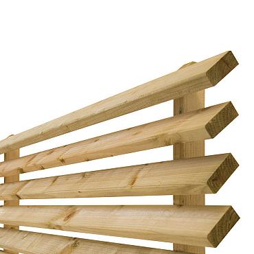 Jaloeziescherm 180 Premium, 90 x 180 cm, groen geïmpregneerd.