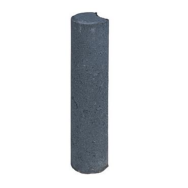 Palissaden Ø8x35 cm Zwart