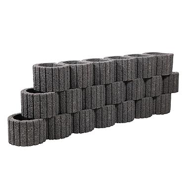 CIRKELFLOR MINI ZWART 30X20X20CM
