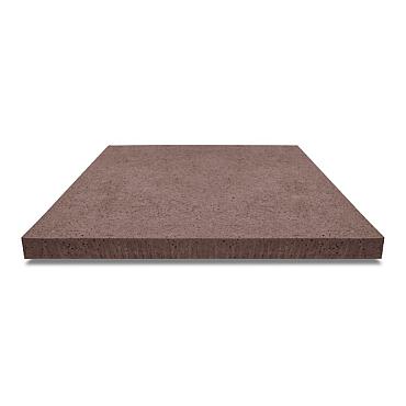 Betontegel Oud Hollands ZF 80x80x5cm, gewapend Roodbruin