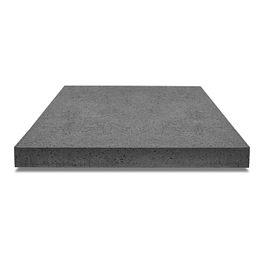 Betontegel Oud Hollands ZF 100x100x12cm, gewapend Antraciet