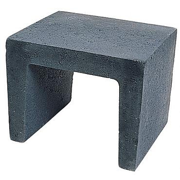 U-element 40x40x50 cm Antraciet