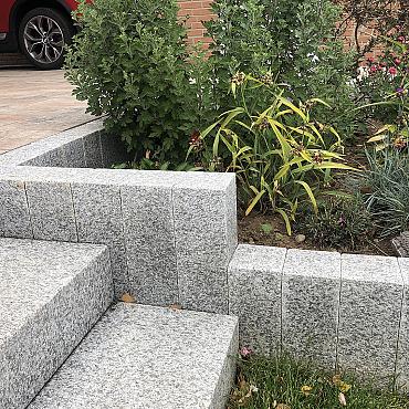 PALISSADE G603 GRIJS PIAZZO 12X12X150CM