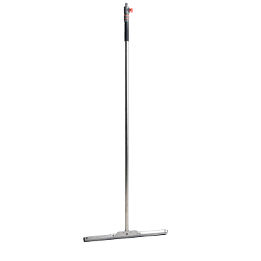 WS RVS Vloertrekker met aansluiting voor (Gardena) tuinslang incl. kraantje (t.b.v. inkeren WS Voegmortel)