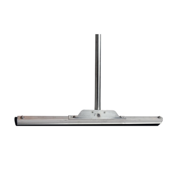 WS RVS Vloertrekker met aansluiting voor (Gardena) tuinslang incl. kraantje (t.b.v. inkeren WS Voegmortel)