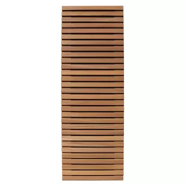 Thermovision Ayous enkelzijdig geschaafd latten paneel, recht horizontaal, 180 x 60 cm.