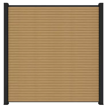 NewTechWood Co-extrusie composiet scherm Triple, 180 x 180 cm, Red Cedar.