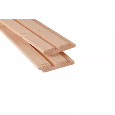 Douglas geschaafd rhombusprofiel 2,7 x 14,5 x 500 cm, onbehandeld.