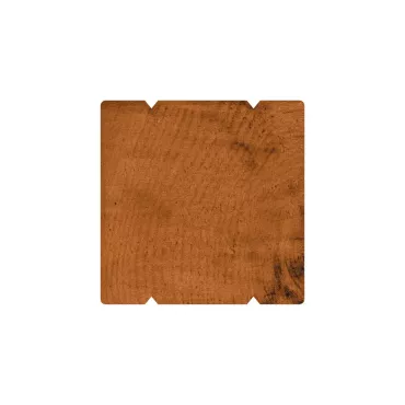 KP Hardhouten geschaafde paal, 2-zijdig geprofileerd, 6,5 x 6,5 x 270 cm.