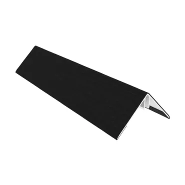 NewTechWood aluminium co-extrusie hoekprofiel t.b.v. Castellation PRO, 6 x 6 x 300 cm, Ebony zwart.