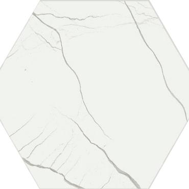 41zero42 serie mate marma bianco esagona