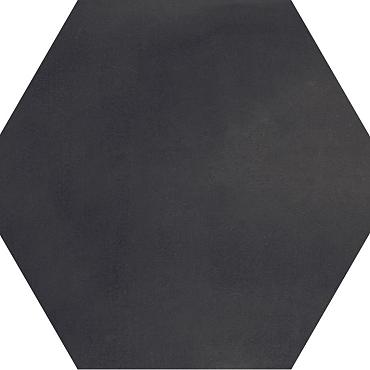41zero42 serie mate marmo nero esagona