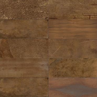 41zero42 serie jumble mosaic corten 22,5x22,5