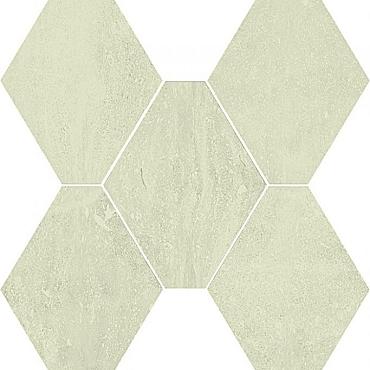 Castelvetro serie absolute esagona bianco 28,5x32