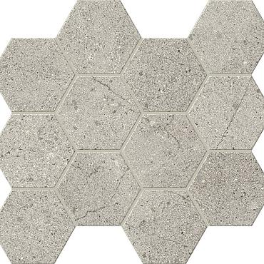 Castelvetro serie life esagona grigio 26x28