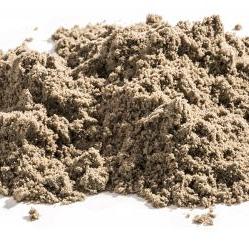 Zand, los gestort, excl. transport