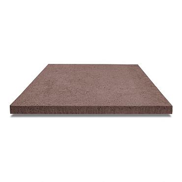 Betontegel Oud Hollands ZF 100x100x5cm, gewapend Roodbruin
