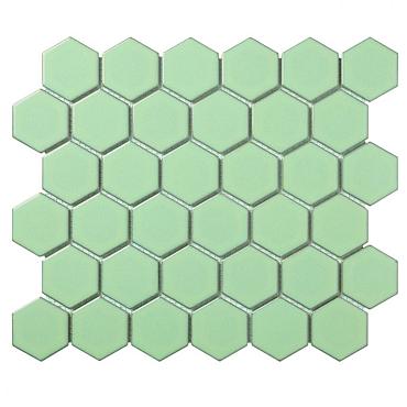 Barcelona Hexagon Light Green Edge 28,1x32,5xcm