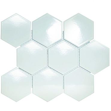 Barcelona Hexagon White 25,6x29,6xcm